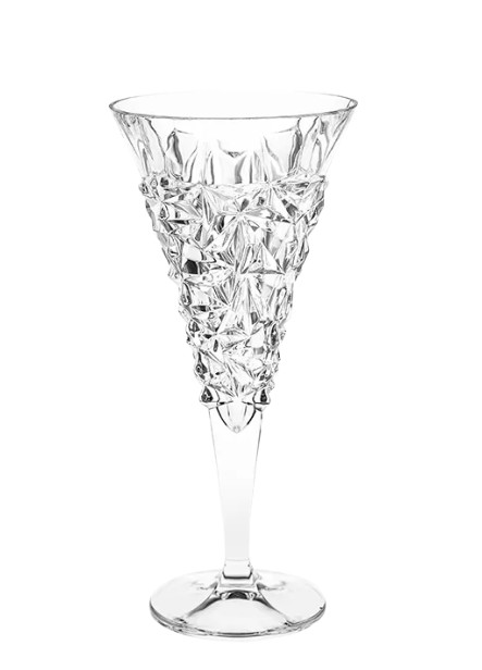 Swarovski Crystal Sparkling Wine Glasses 6pcs Set 